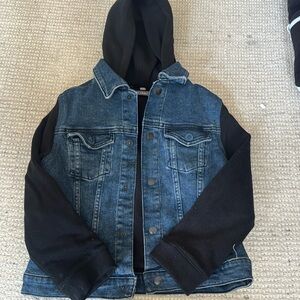 DL1961 Hooded Denim Jacket